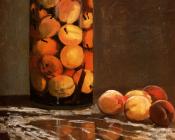 Jar Of Peaches - 克劳德·莫奈